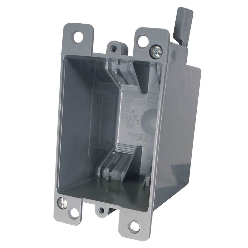 Cantex 14 cu. in. Single-Gang Electrical Box EZ14SO - Image 3