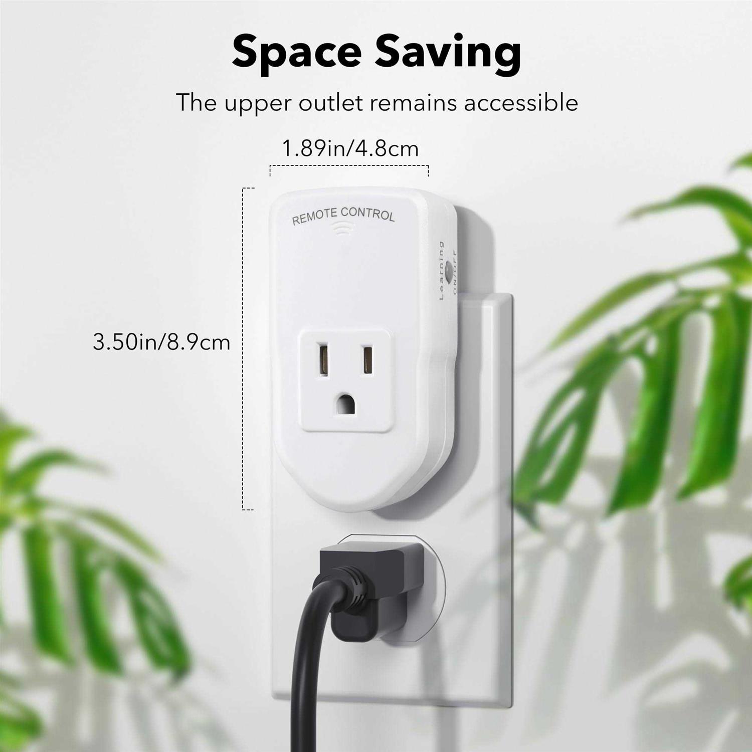 BN-LINK Wireless Remote Control Electrical Outlet Switch for Lights Fans - Image 4