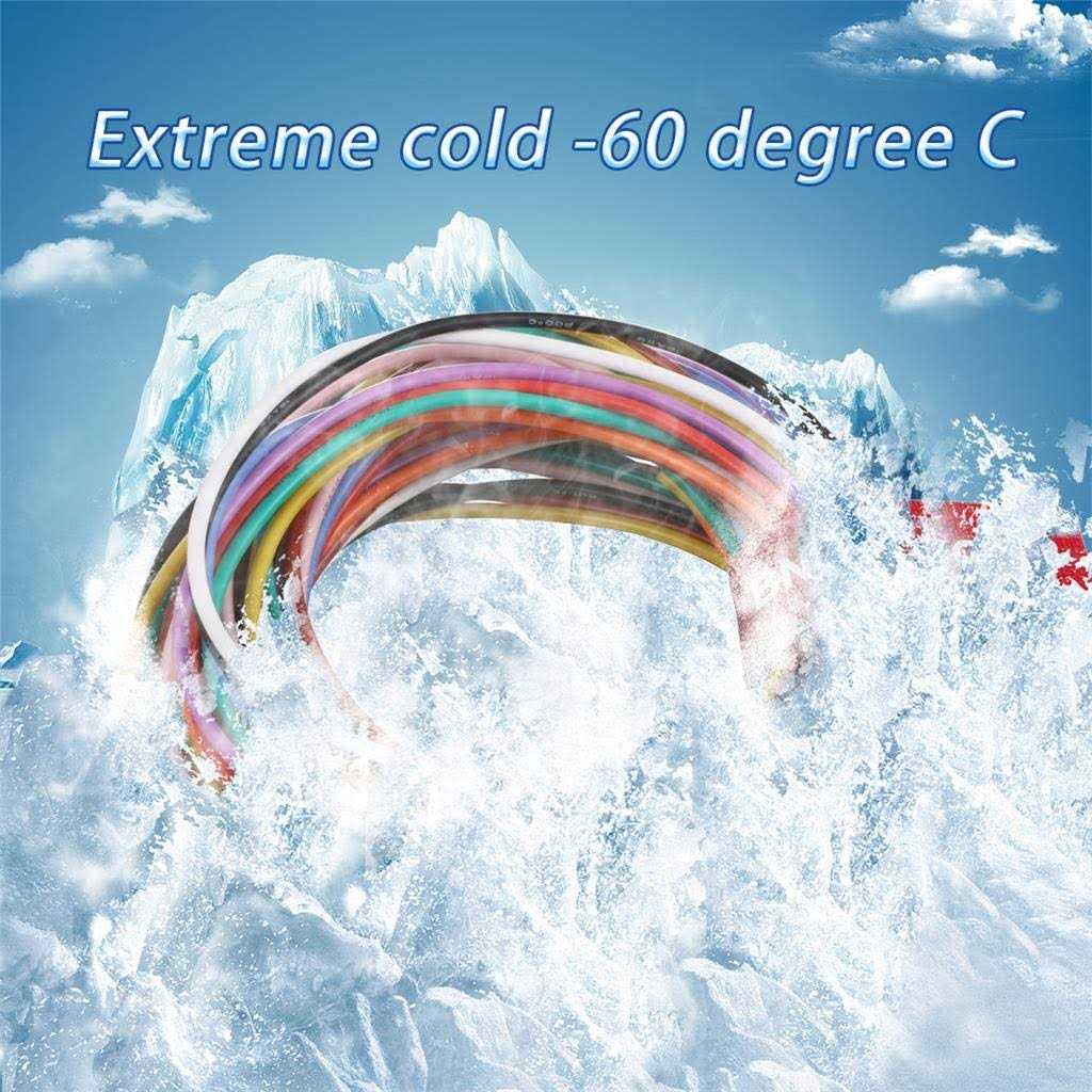 Bntechgo Gauge Silicone Wire Kit 7 Color Each 3 ft Flexible AWG Stranded Tinned Copper Wire - Image 3