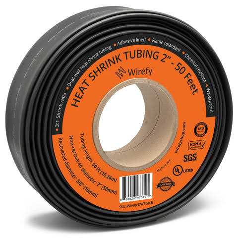 Wirefy Heat Shrink Tubing 3:1 Ratio - Image 3