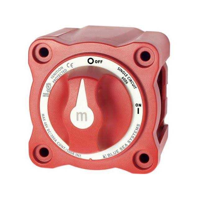 Blue Sea m-Series Mini Battery Switch On/Off 6006 - Image 5