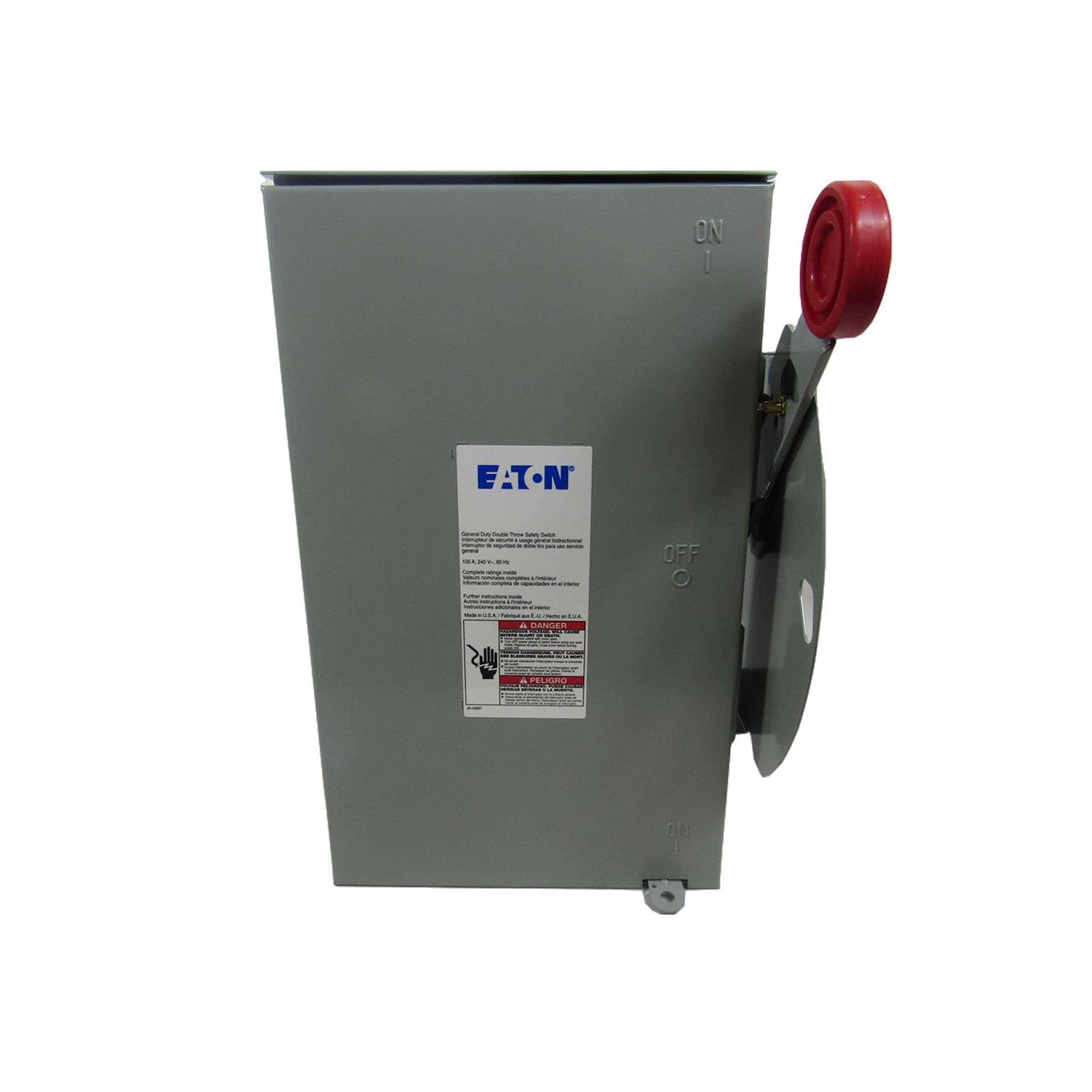 Eaton DT223URH-N General Duty Double-Throw Safety Switch
