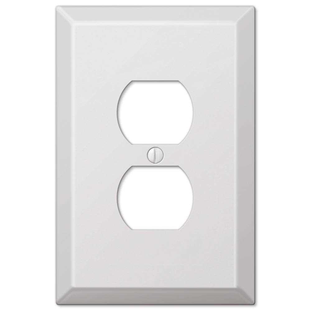 Amerelle Oversized Brushed Nickel Steel Rocker Wallplate 463R - Image 3