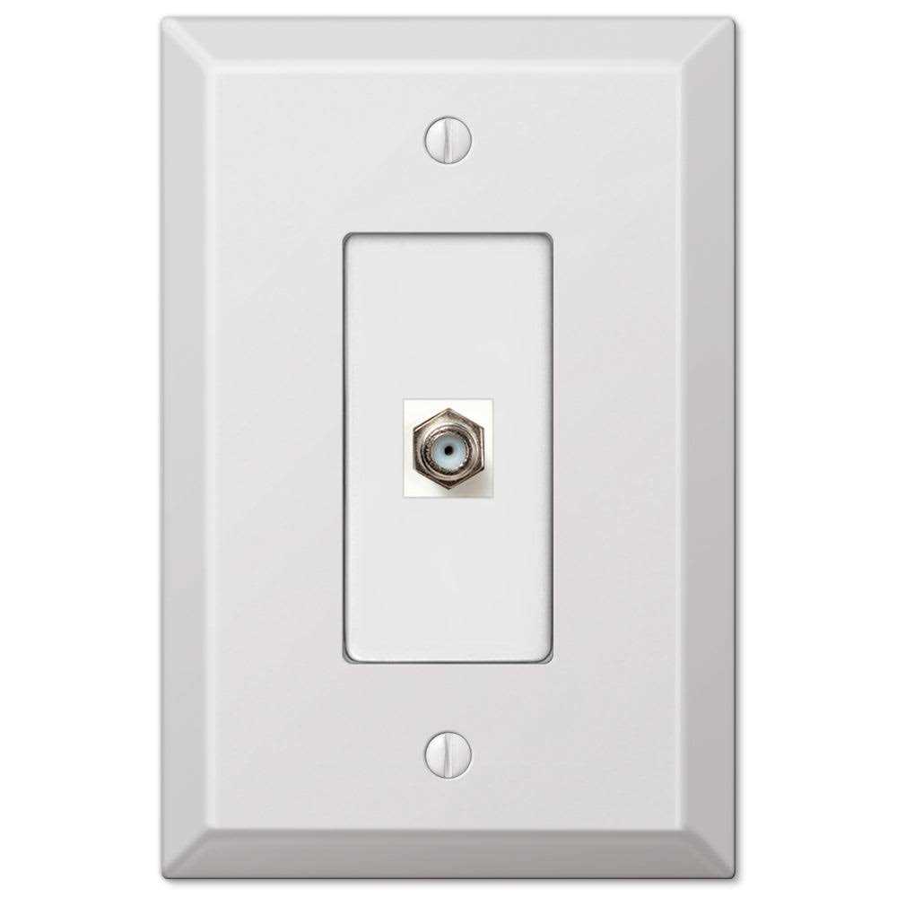 Amerelle Oversized Brushed Nickel Steel Rocker Wallplate 463R - Image 4