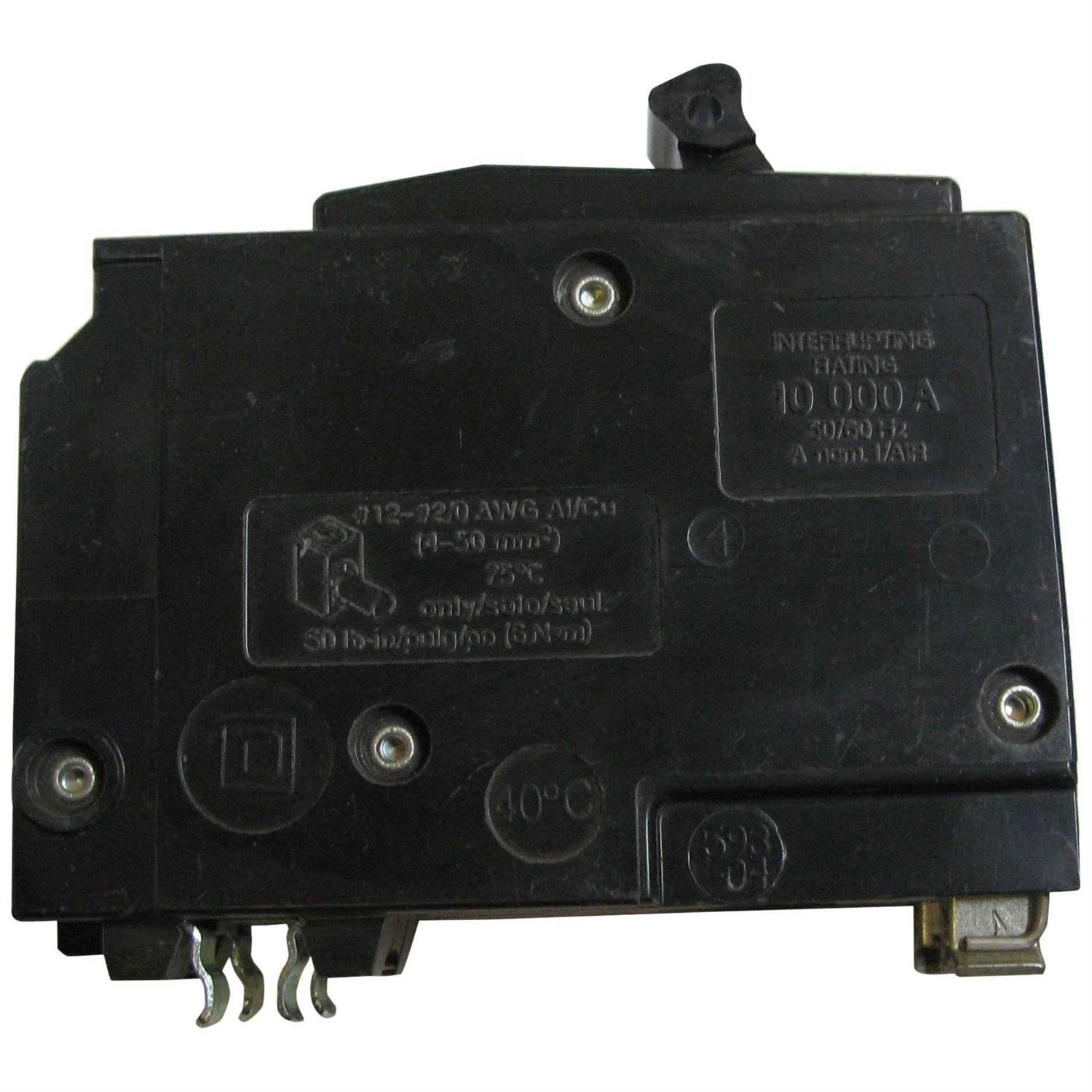 Square D QO 100-amp 2-Pole Standard Trip Circuit Breaker