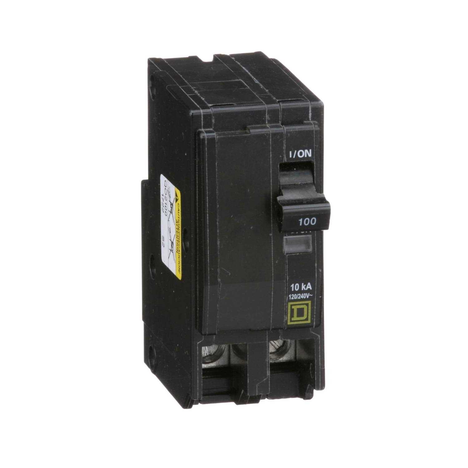 Square D QO 100-amp 2-Pole Standard Trip Circuit Breaker - Image 4