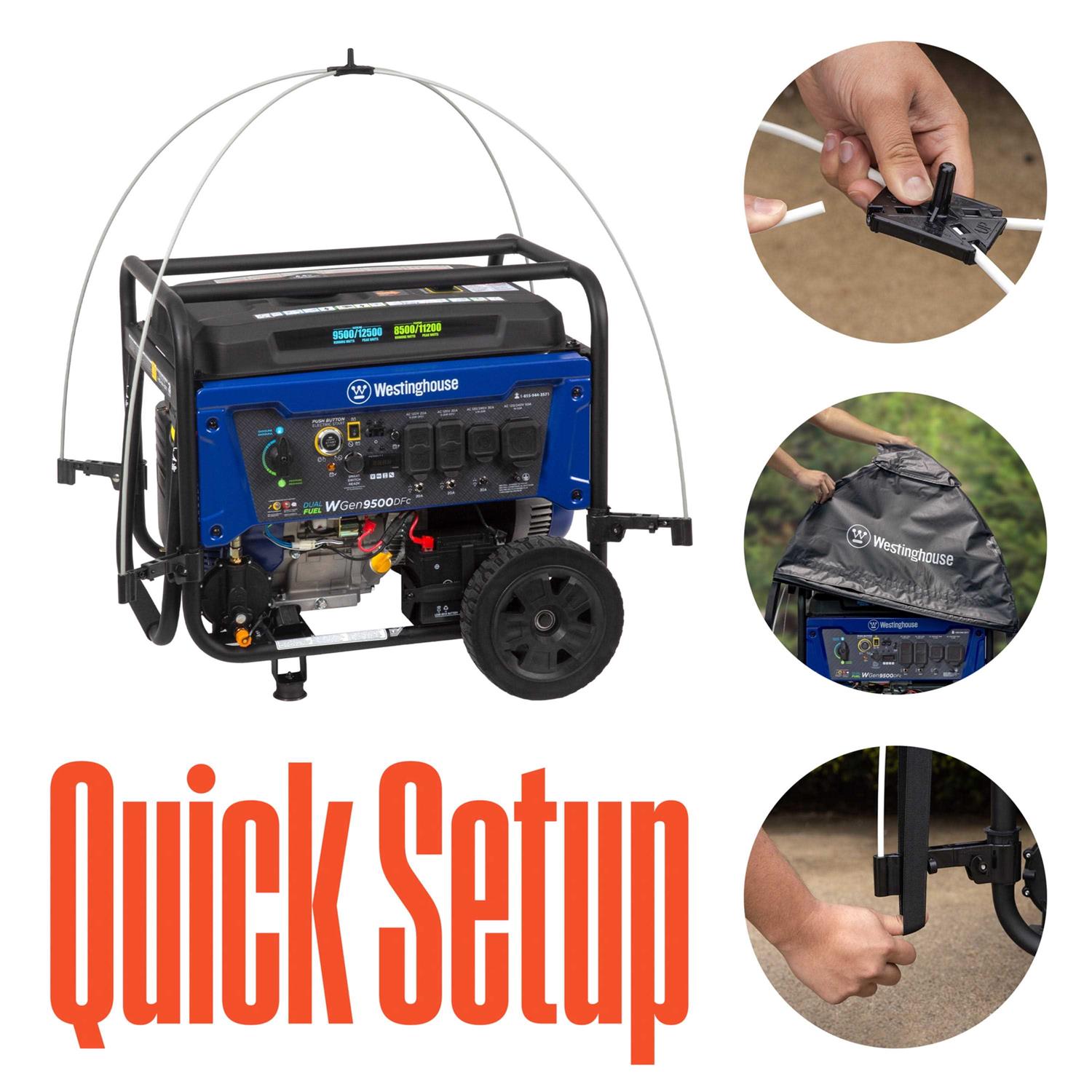 Westinghouse Weather Tent Cover for Open Frame Portable Generators - Image 5