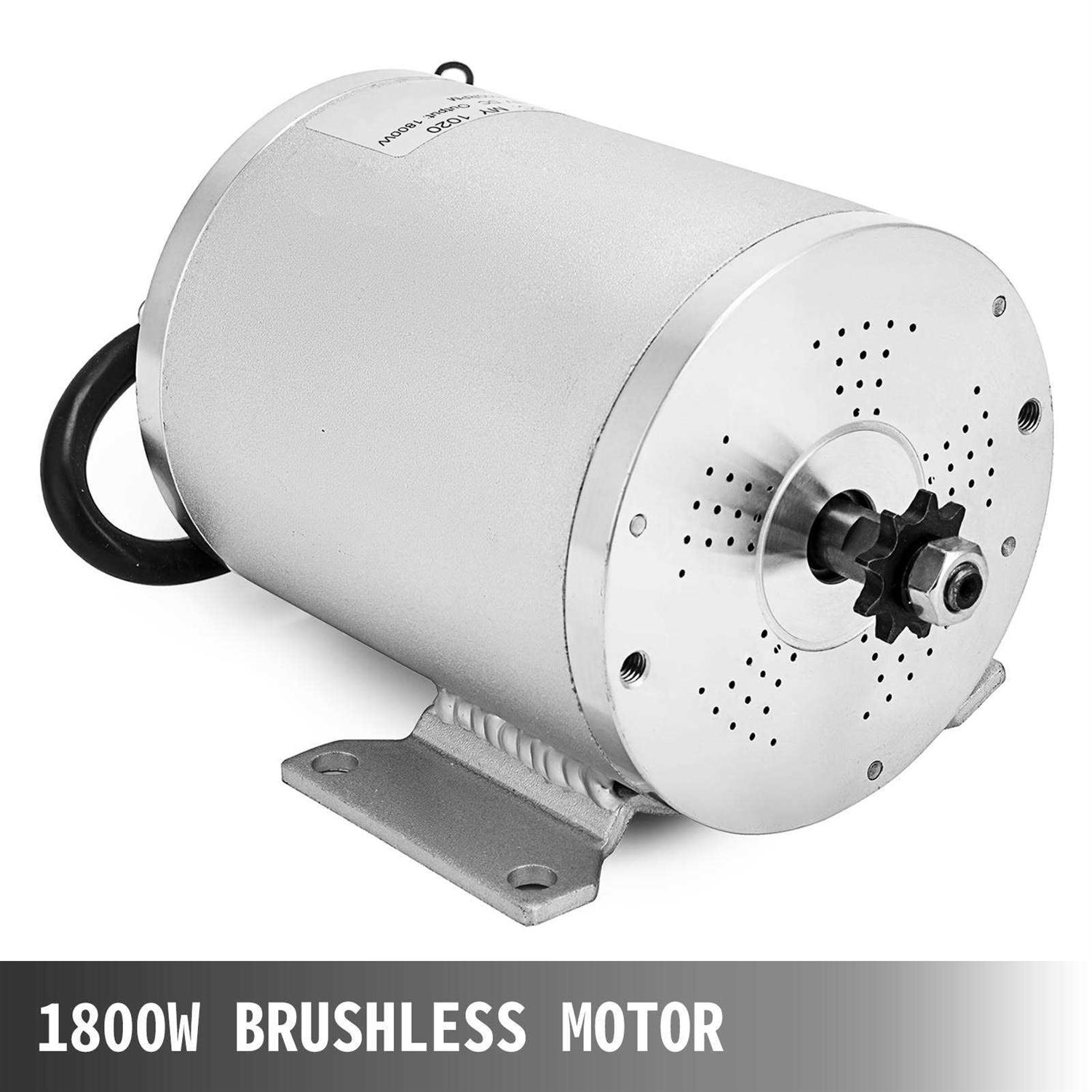 VEVOR 48V 1800W Electric Brushless Motor - Image 5