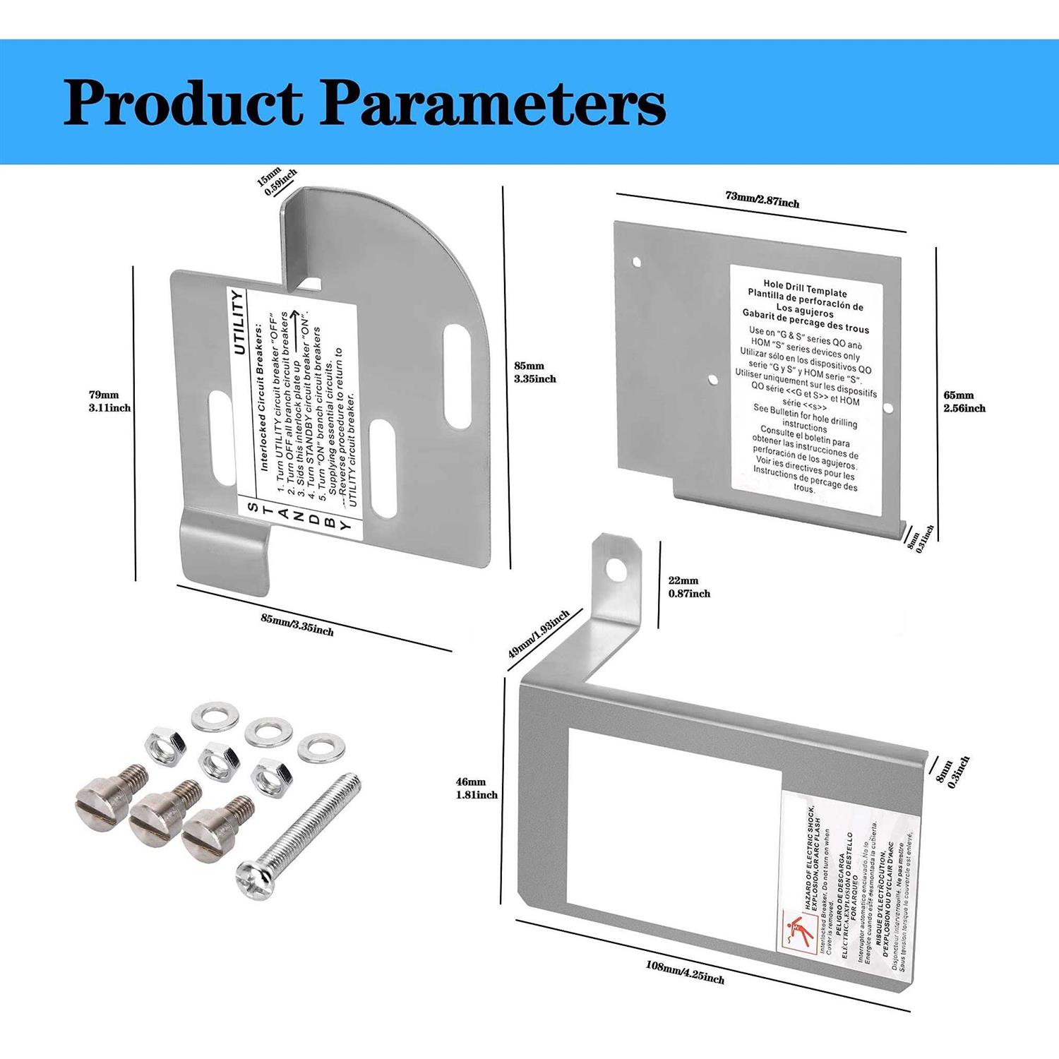 S7 Homeline Generator Interlock Kit for 150A-225A Load Centers - Image 2