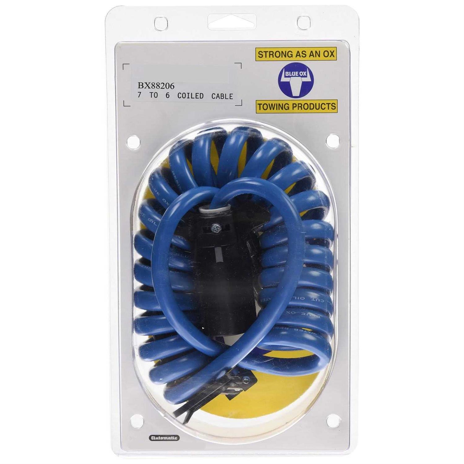 Blue Ox BX88206 Coiled Electrical Cable - Image 5