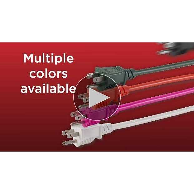 UltraPro Extension Cord 3-Outlet Power Strip - Image 5