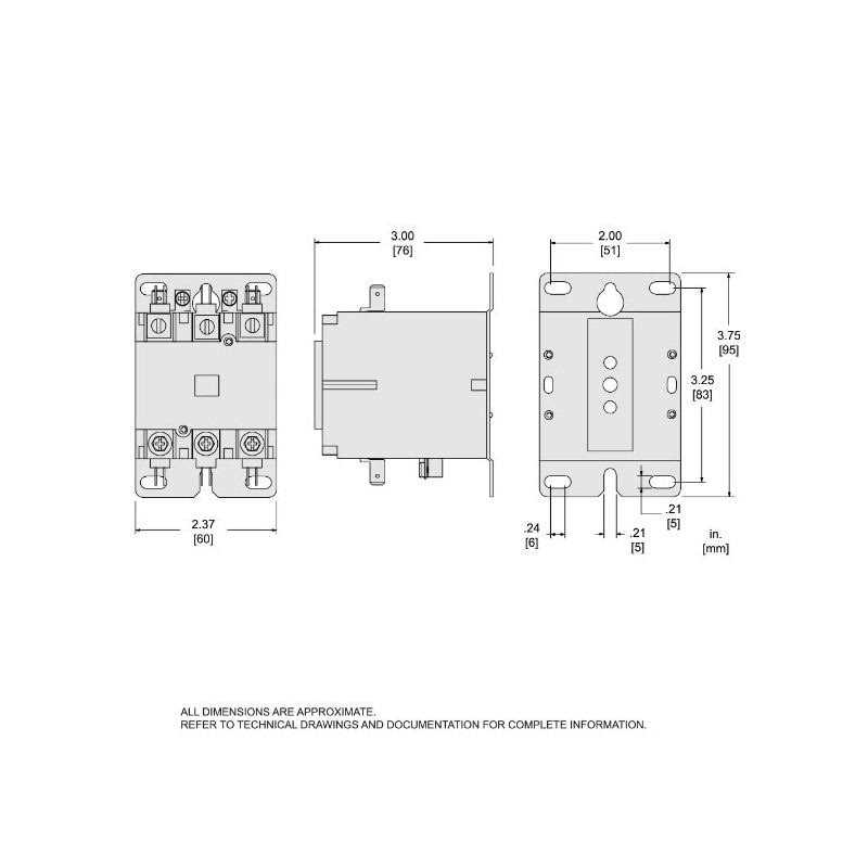 8910DPA43V02 Square D Definite Purpose Contactor - Image 4