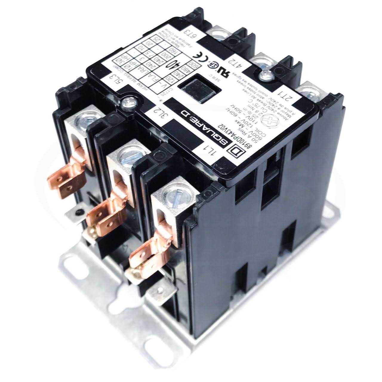 8910DPA43V02 Square D Definite Purpose Contactor - Image 5