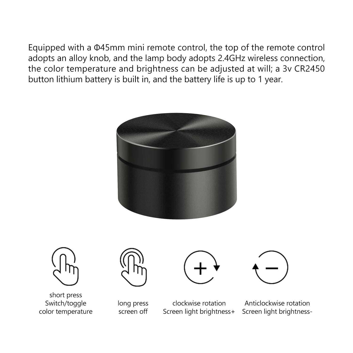 Computer Monitor Light Bar Wireless Remote Control Multiple Screen lamp Dimmer Switch - Image 3