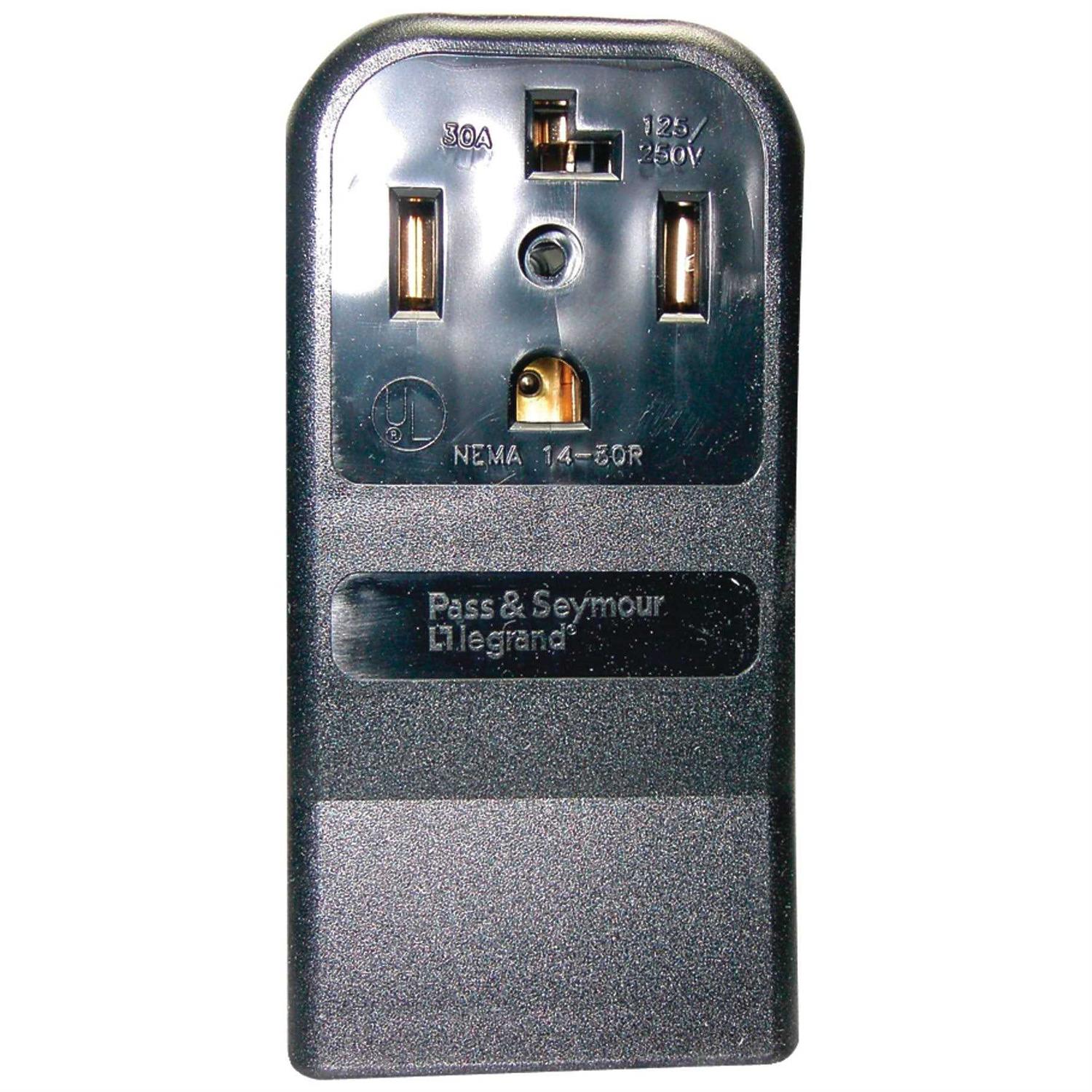 Leviton 55054 Single-Surface Dryer Receptacle