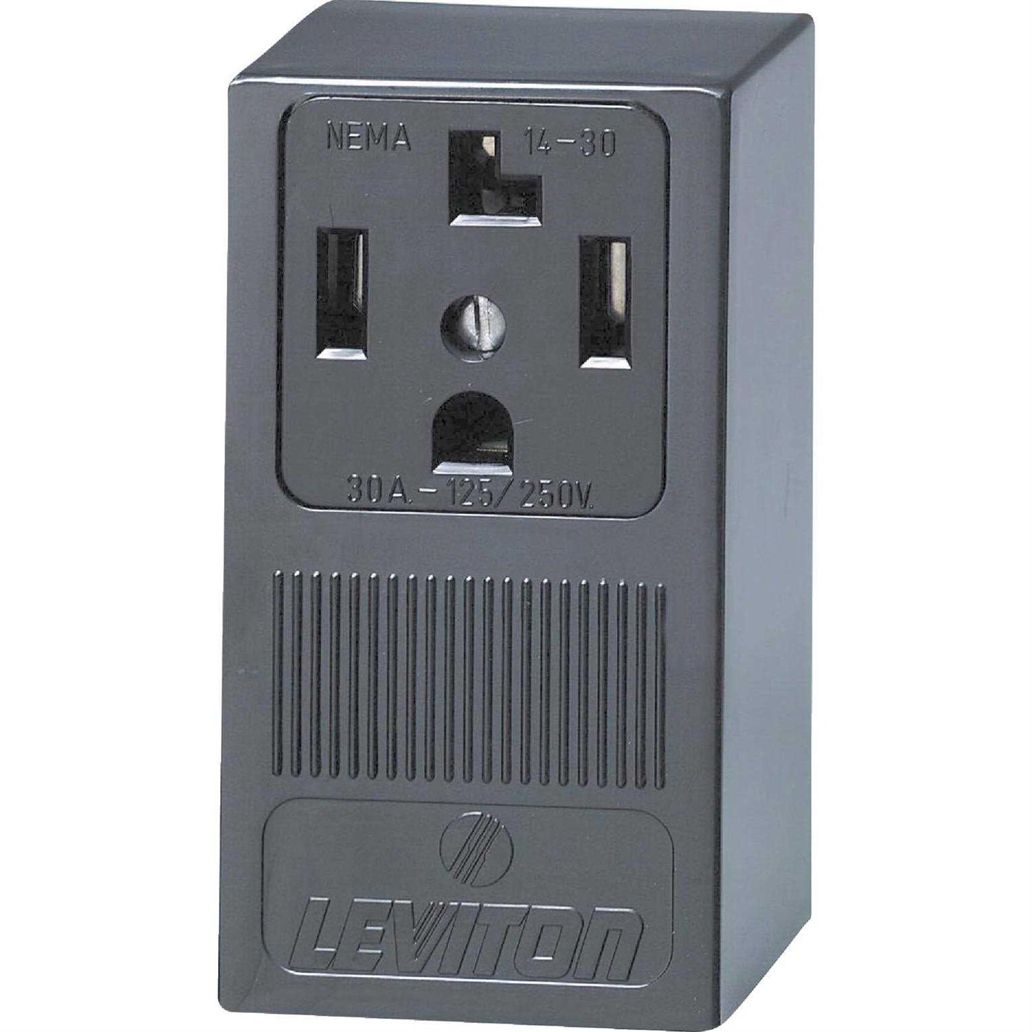 Leviton 55054 Single-Surface Dryer Receptacle - Image 4