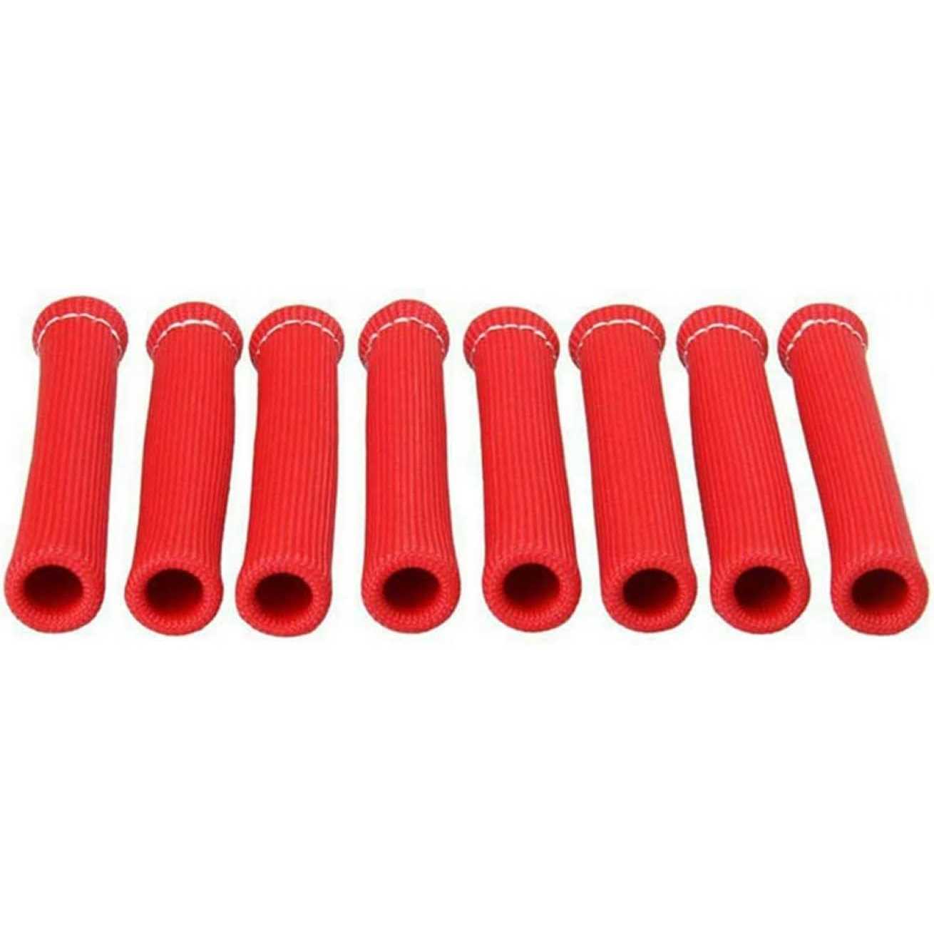 8pcs 2500° Spark Plug Wire Boots Protector Sleeve Heat Shield Cover For LS1/LS2 - Image 5