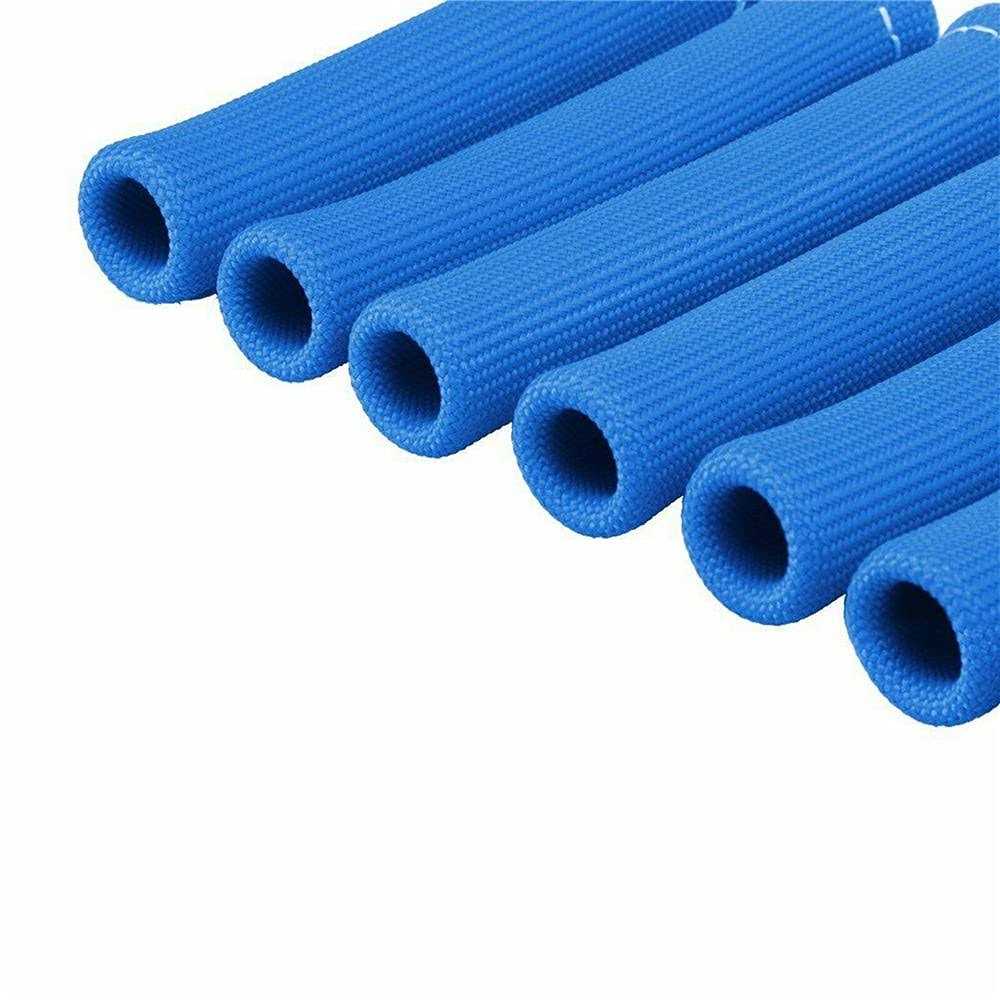 8pcs 2500° Spark Plug Wire Boots Protector Sleeve Heat Shield Cover For LS1/LS2 - Image 5