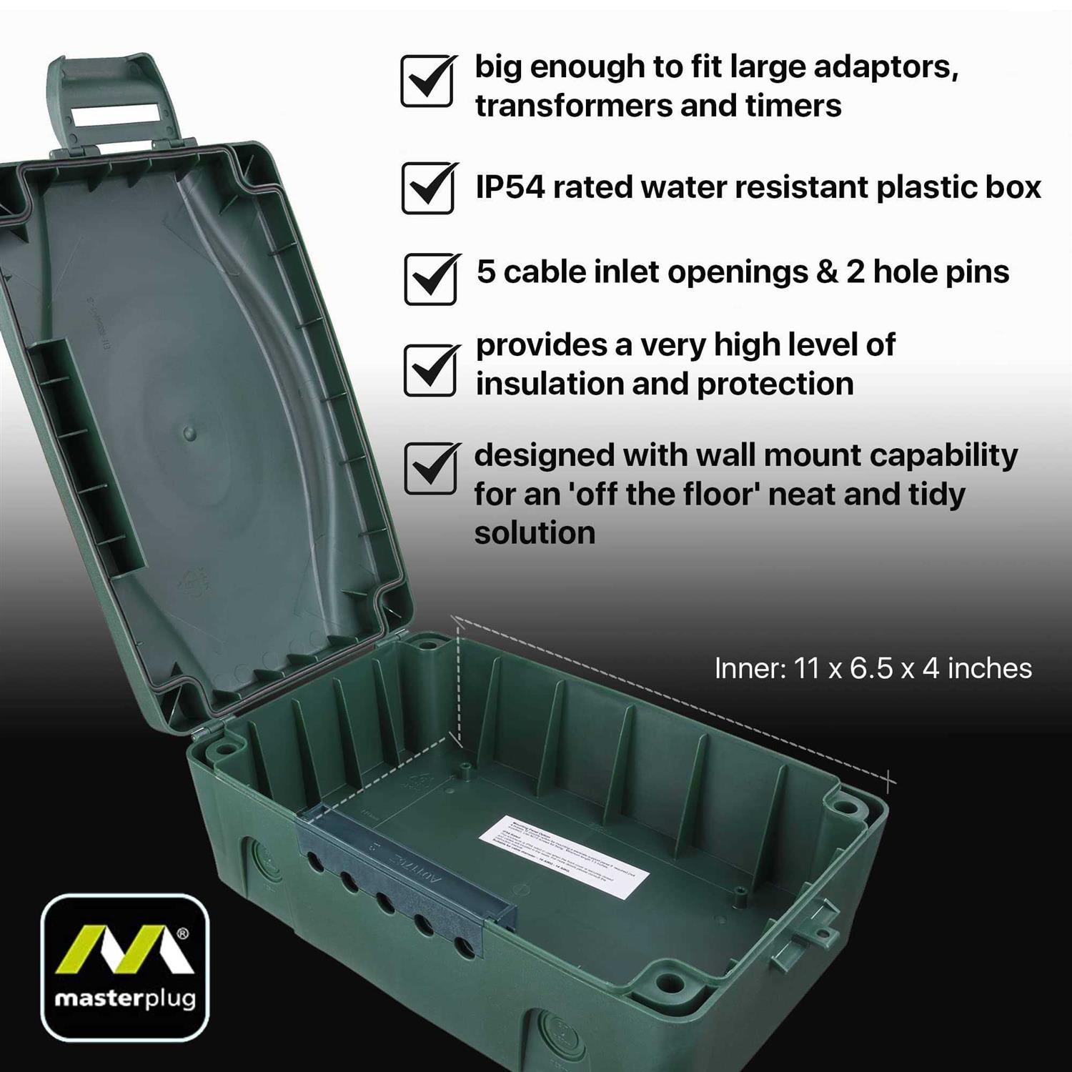 Luceco Masterplug Weatherproof Box WBXG - Image 3