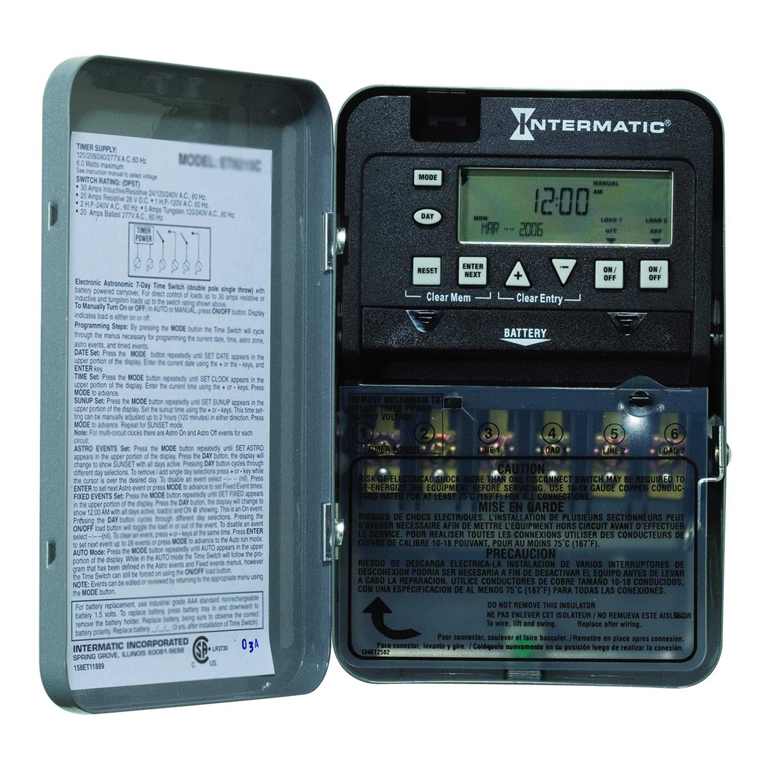 Intermatic ET1725C 7-Day Electronic Time Switch - Image 3