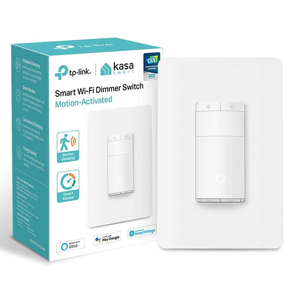 TP-Link Kasa Wi-Fi Smart Dimmer Light Switch Plus Motion&Ambient KS220M - Image 5