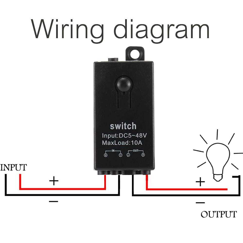 dstfuy Mini Wireless Switch 12V,5V/12V/48V/10A Relay Remote Switch for Lights,328FT Long Range for Ceiling Lights - Image 3