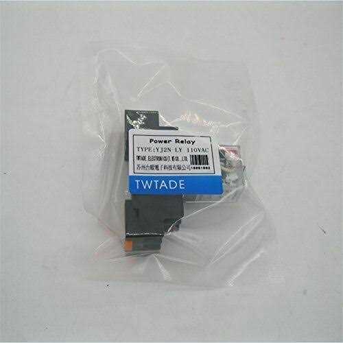 TWTADE 10A Coil Electromagnetic Power Relay 8 Pins 2DPT 2NO+2NC with Indicator Light and Socket Base -YJ2N-LY - Image 4