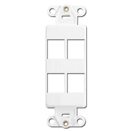 41642-W Leviton QuickPort Decora Insert - Image 4