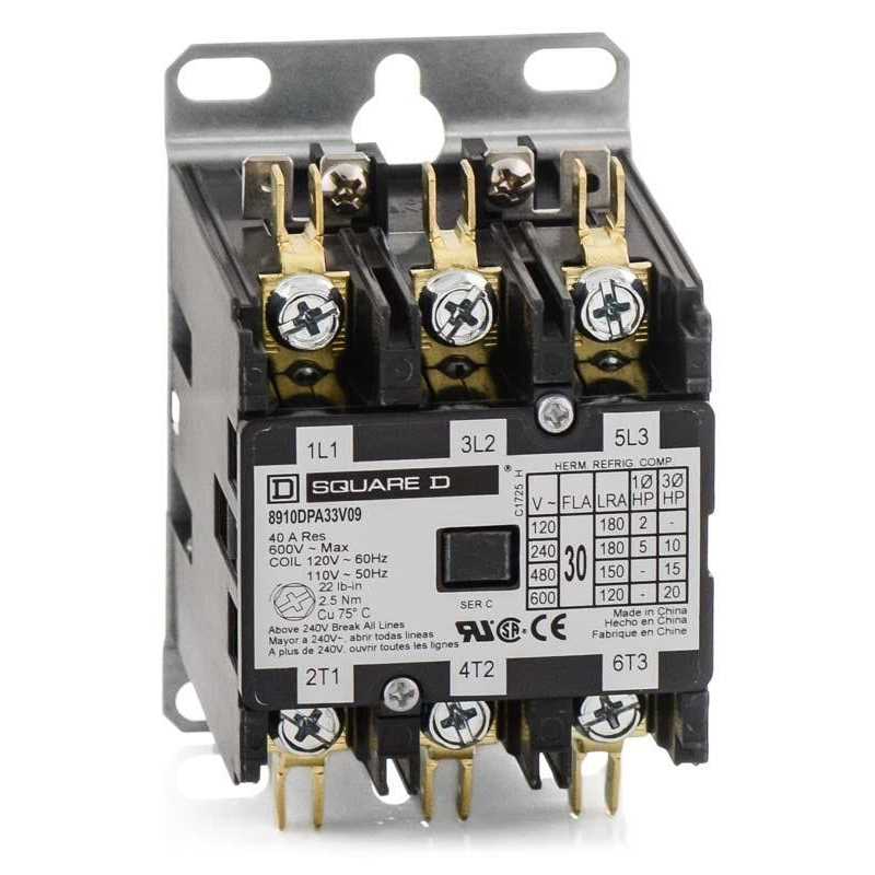 8910DPA33V09 Square D Definite Purpose Contactor - Image 5