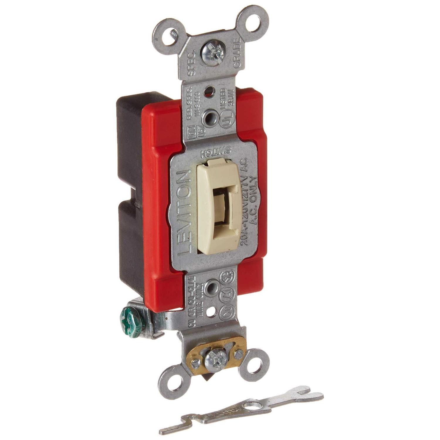Leviton 1221-2IL Locking Toggle Switch - Image 5