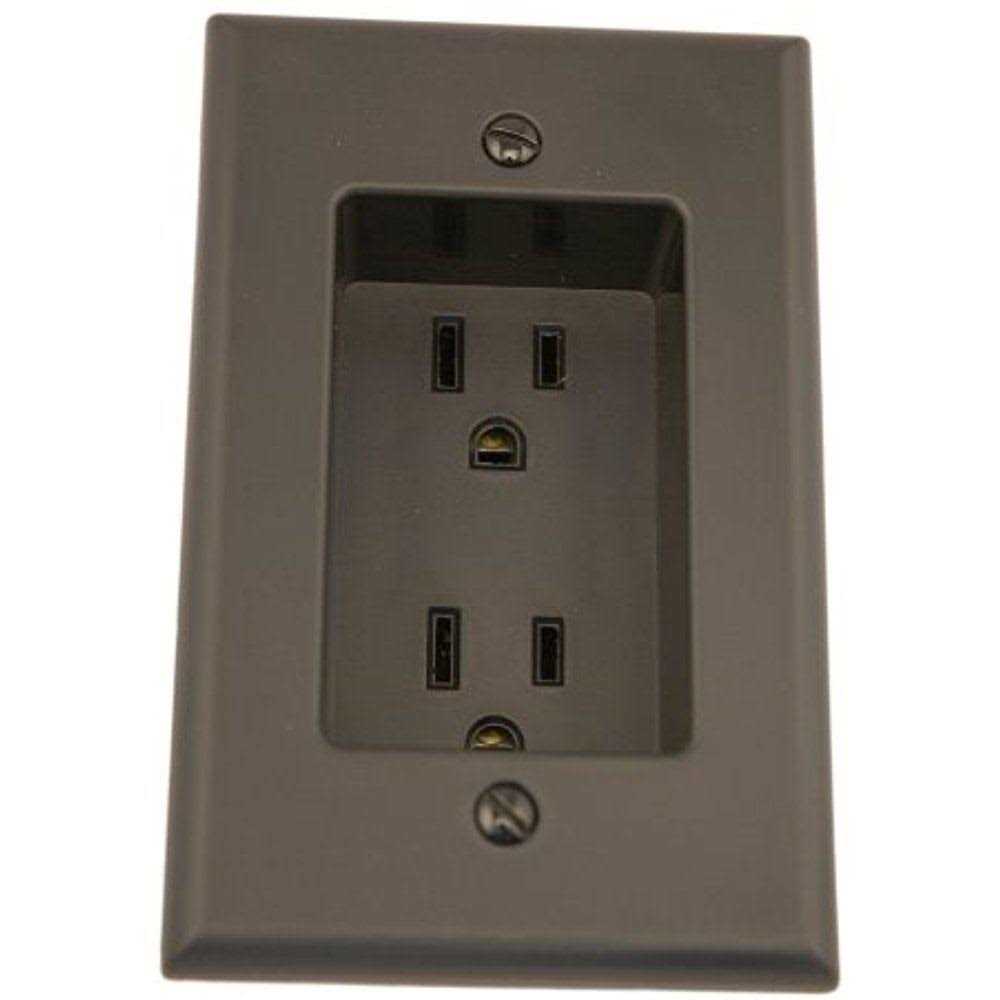 Leviton Recessed Duplex Receptacle 689