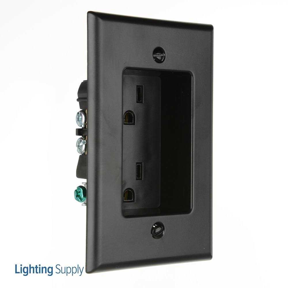 Leviton Recessed Duplex Receptacle 689 - Image 4