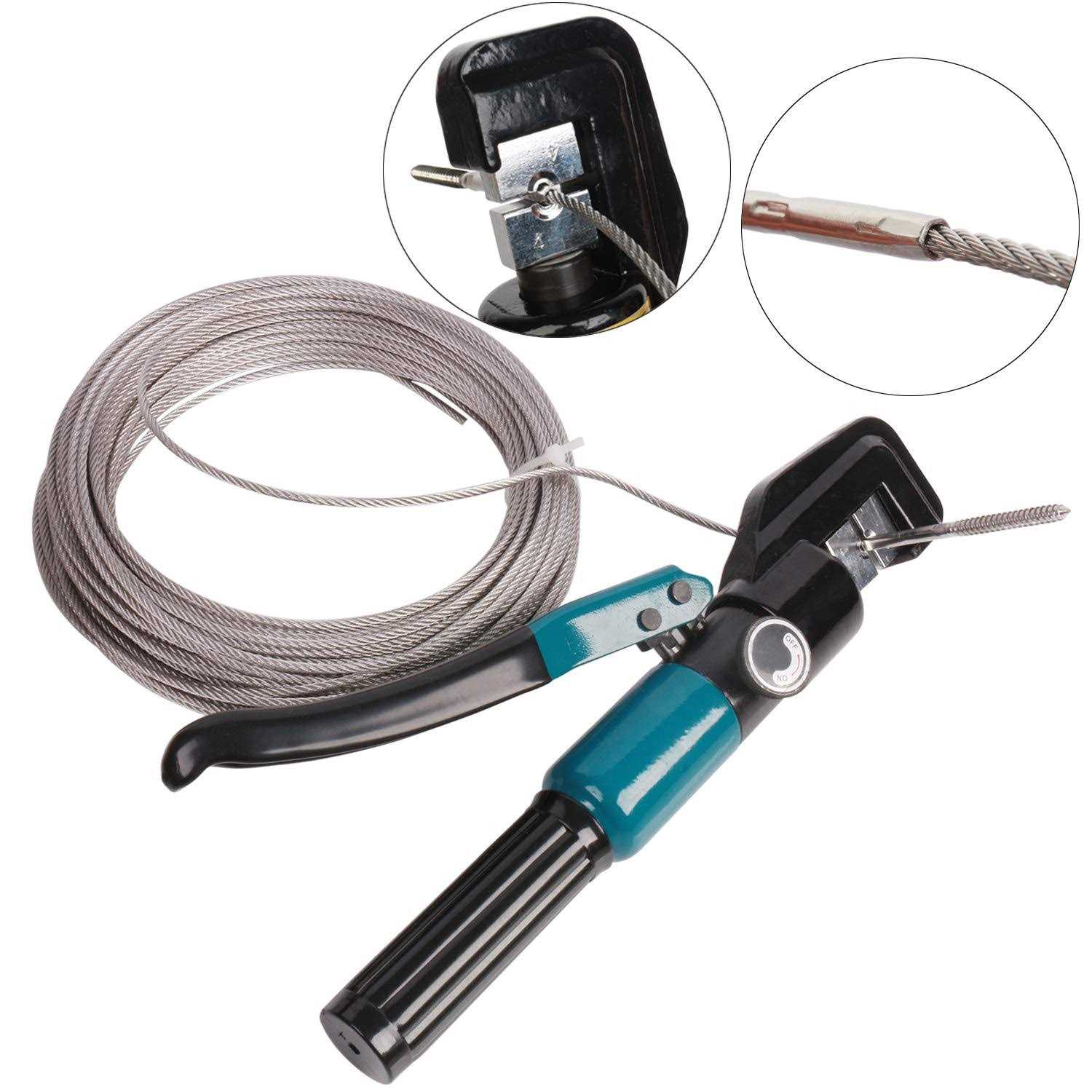 BLIKA 50 Pack Cable Railing Swage Threaded Stud Tension End Fitting Terminal Deck Cable Railing - Image 3