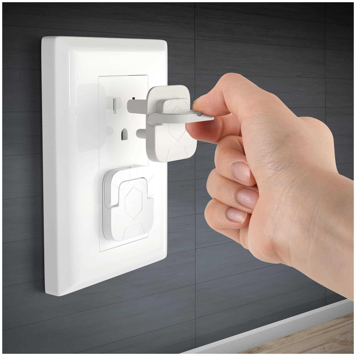 4our Kiddies Baby Proofing Outlet Covers Electric Outlet Pulg Covers for Baby Safety Socket Cover Protector Cap to Prevent Your Child from Power Shock - Image 5