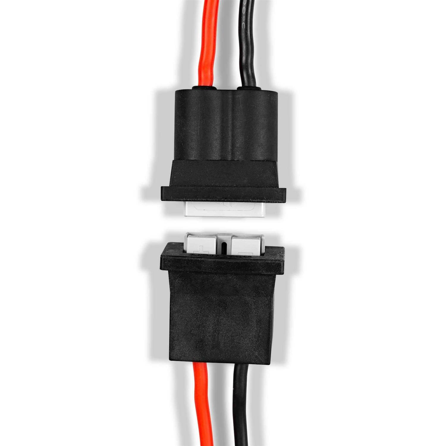 Newport Vessels Newport Battery Quick Connect/Disconnect Connectors Terminals for Trolling Motor -Heavy Duty 8 Gauge Wire Marine Battery Accessory - Image 3