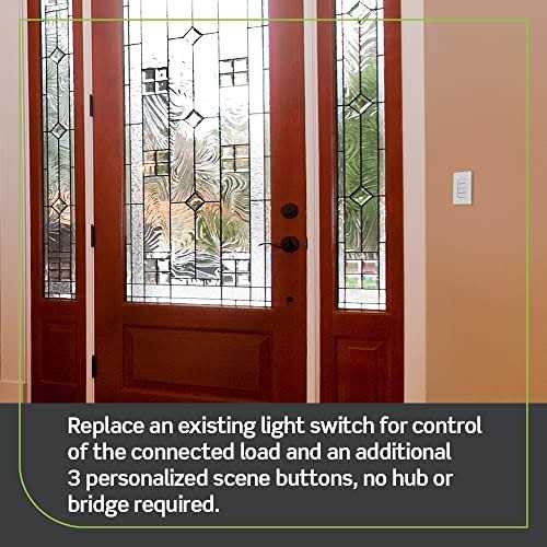 Leviton D2SCS-1BW Wi-Fi 2nd Gen Scene Controller Switch - Image 2