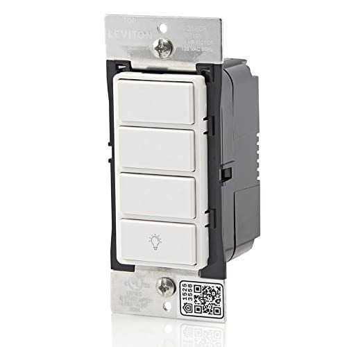 Leviton D2SCS-1BW Wi-Fi 2nd Gen Scene Controller Switch - Image 5