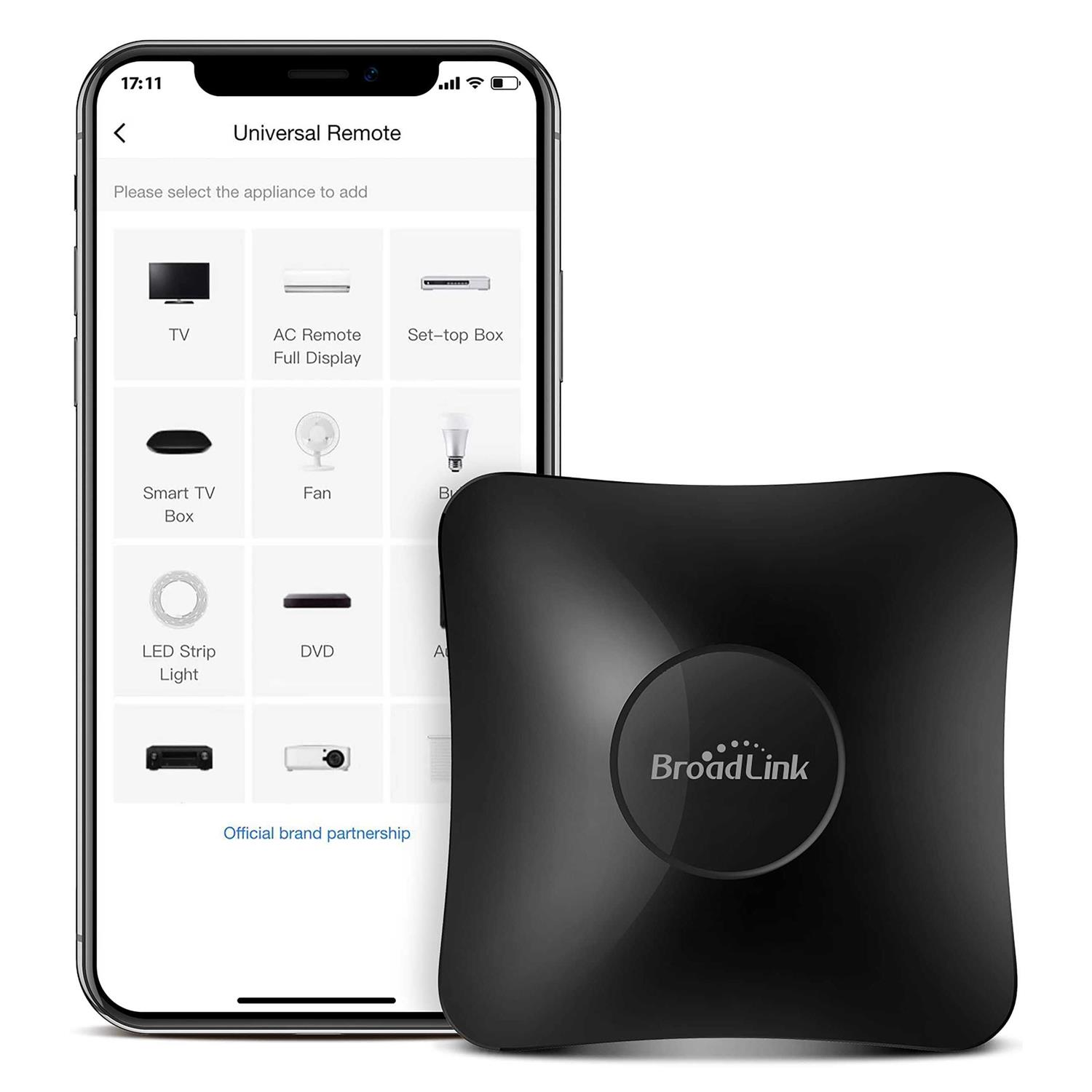 Broadlink IR/RF Smart Home Hub-WiFi IR/RF Blaster for Home Automation