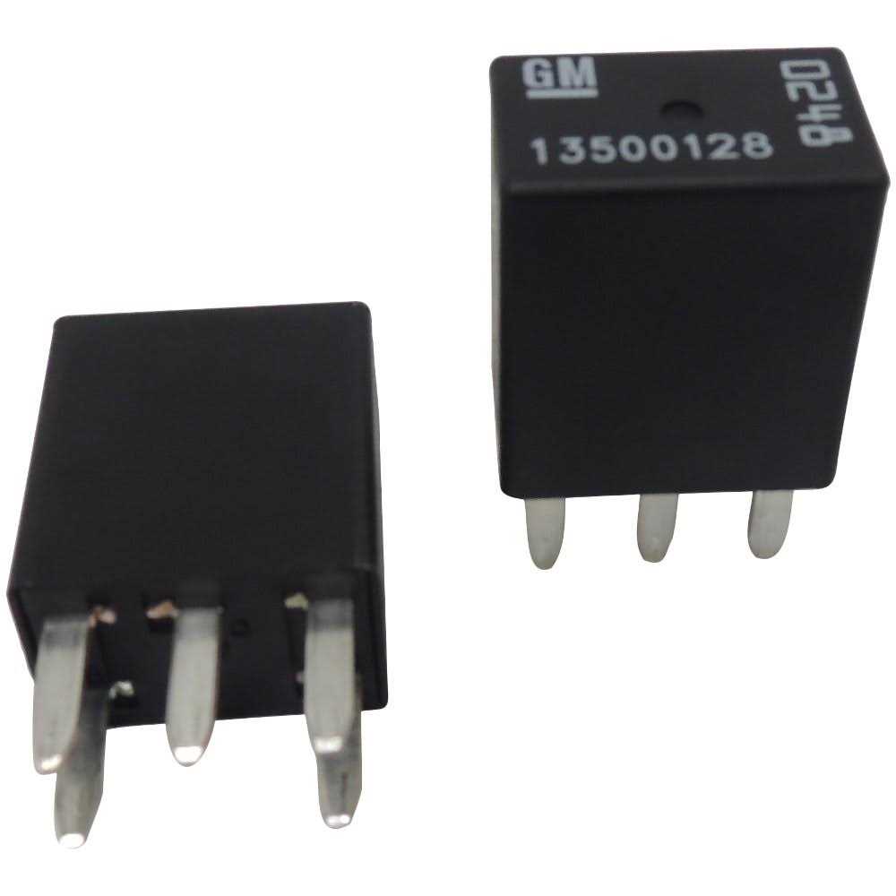 OEM GM 5-Pin Relays 2-Pack 13500128 5-Terminal Multi-Use Relay
