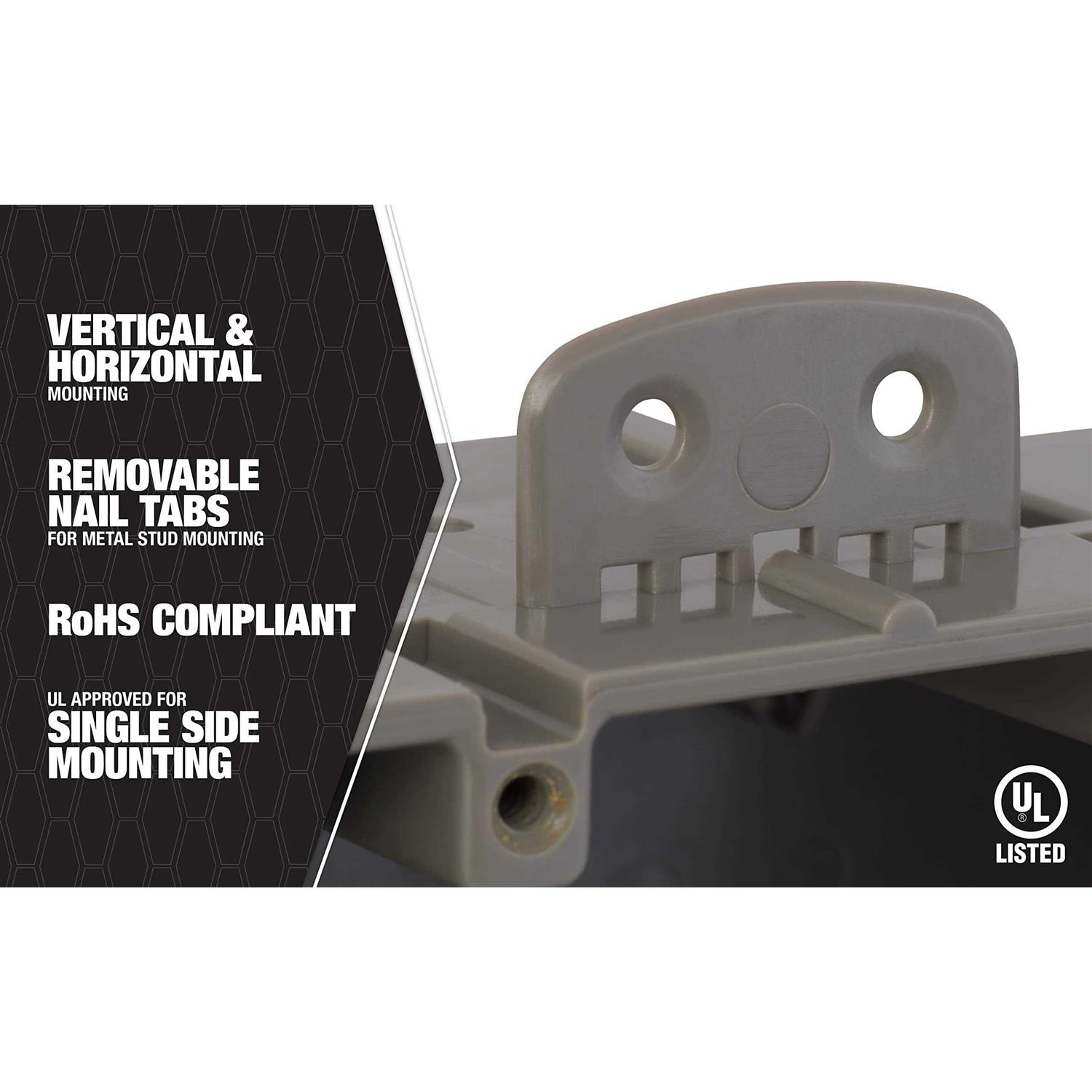 Southwire Switch/Outlet Box 6-Gang MSBMMT6G - Image 2