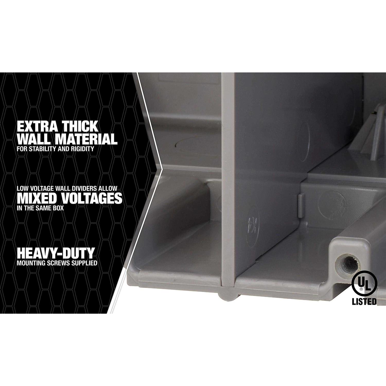 Southwire Switch/Outlet Box 6-Gang MSBMMT6G - Image 3