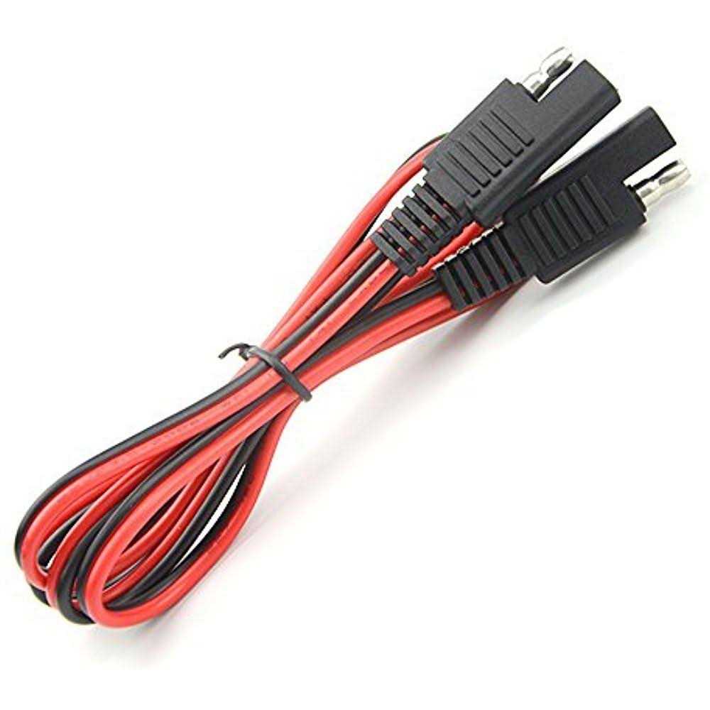 WMYCONGCONG 2 PCS SAE to SAE Quick Disconnect Wire Harness SAE Power Extension Cable Connector 3 Feet and 6 Feet - Image 4