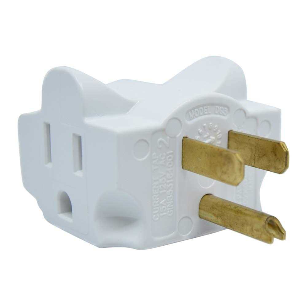 Hug-A-Plug Outlet Adapter White - Image 4