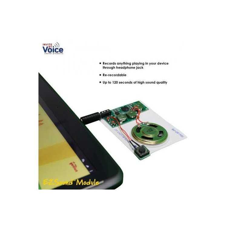 EZSound Module Push Button Activated Easy to Record - Image 5