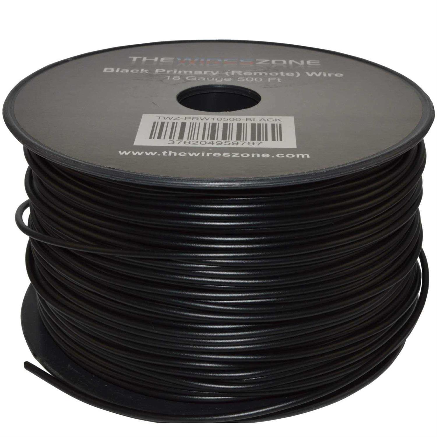 The Wires Zone 18 Gauge AWG 500' Feet ft Stranded Primary Remote Wire Cable - Image 3