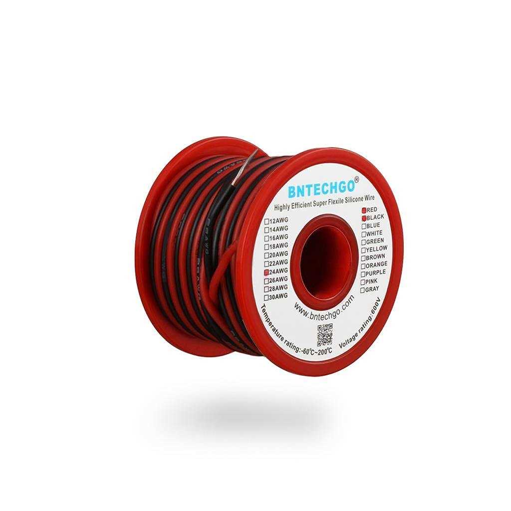 BNTECHGO Gauge Silicone Wire Spool Flexible AWG Stranded Tinned Copper Wire - Image 3