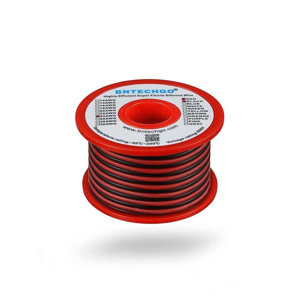 BNTECHGO Gauge Silicone Wire Spool Flexible AWG Stranded Tinned Copper Wire - Image 5