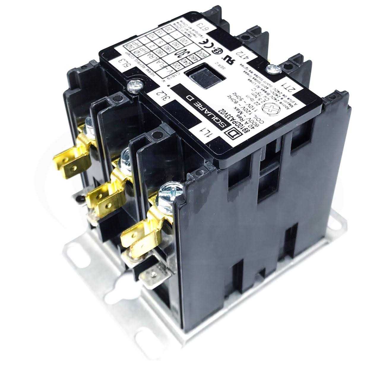 8910DPA33V02 Square D Definite Purpose Contactor - Image 4