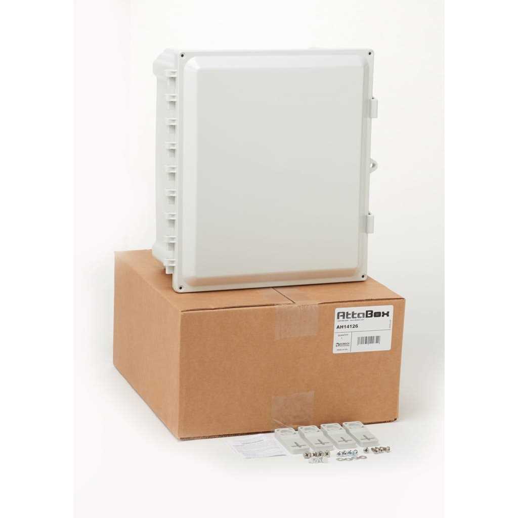 Attabox Opaque Cover Enclosures, Size 14lx 12Wx 8D Inches (AH14126) - Image 5