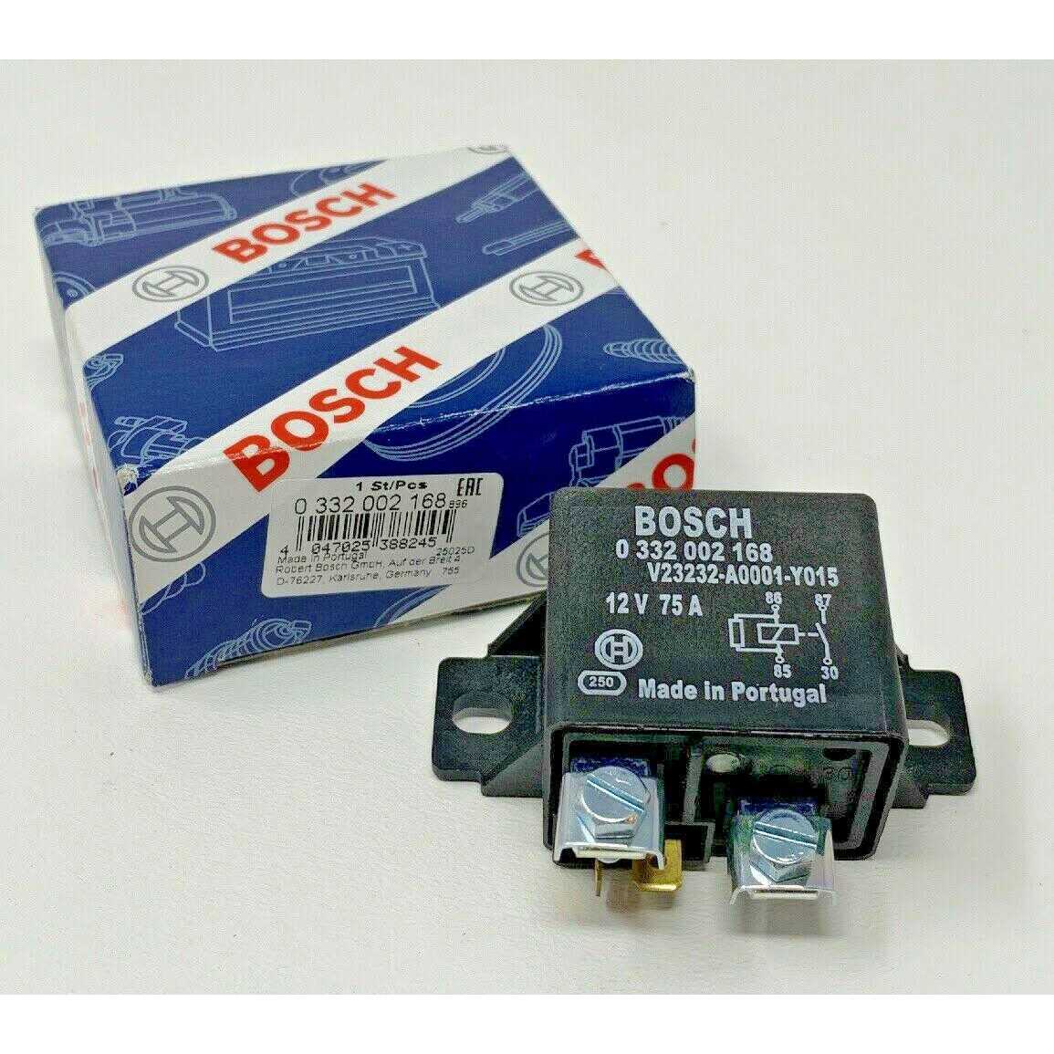 Bosch 0332002168 | Multi Purpose Relay - Image 5